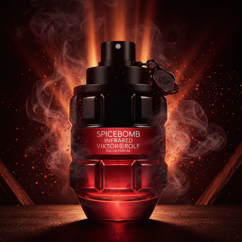 Viktor&Rolf Spicebomb Infrared Eau de Parfum bottle.