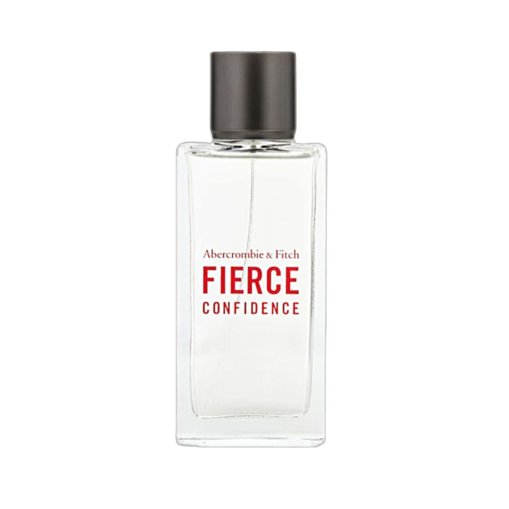 Abercrombie & Fitch Fierce Confidence cologne bottle.