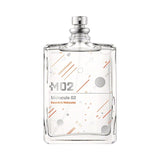 Molecule 02 fragrance bottle with a minimalist design.