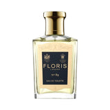 Floris No 89 Eau de Toilette bottle with a gold cap and a dark blue label.