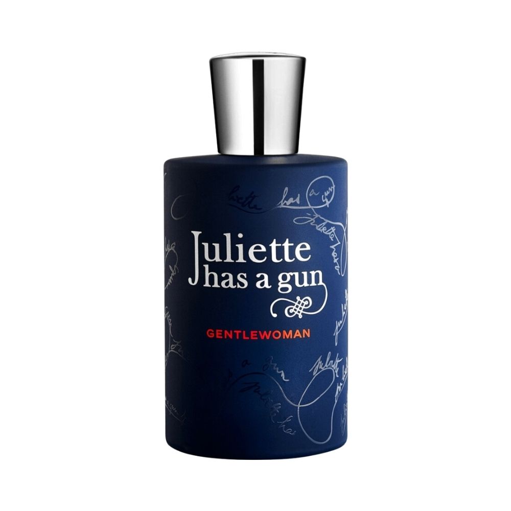 Juliette has a gun Gentlewoman perfume bottle with a silver cap.