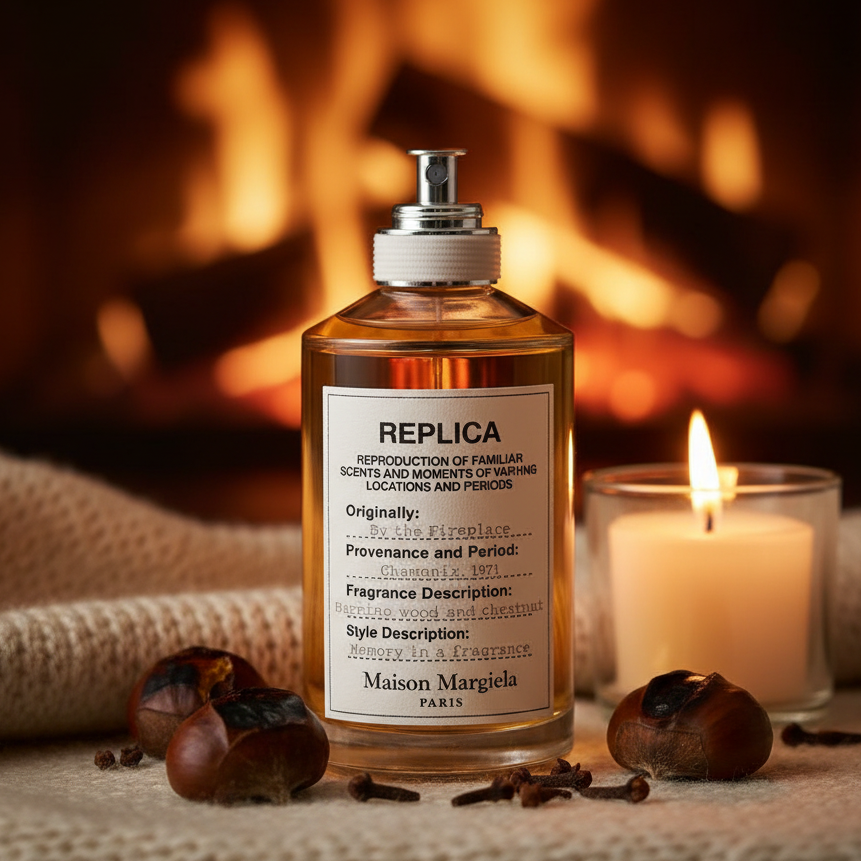 REPLICA-BY THE FIREPLACE
