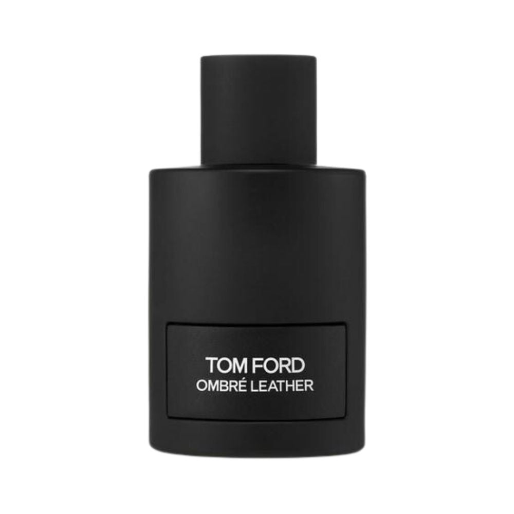 Tom Ford Ombré Leather fragrance bottle.